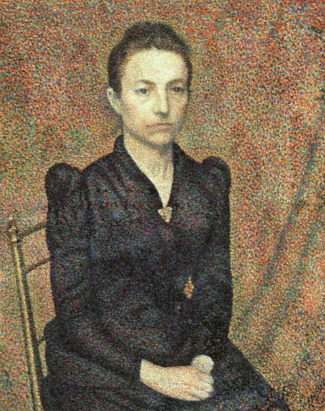 Georges Lemmen Portrait of Sister Norge oil painting art